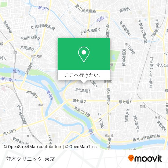 並木クリニック地図