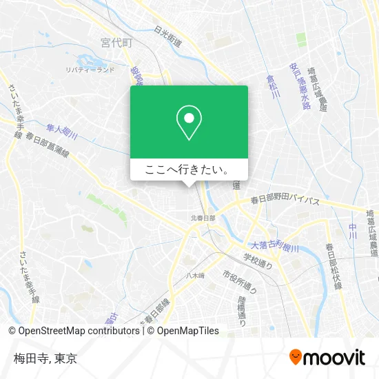 梅田寺地図