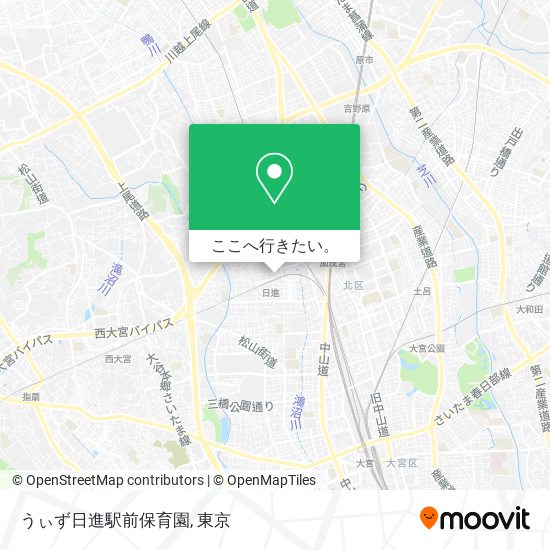 うぃず日進駅前保育園地図