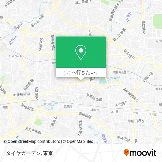 タイヤガーデン地図