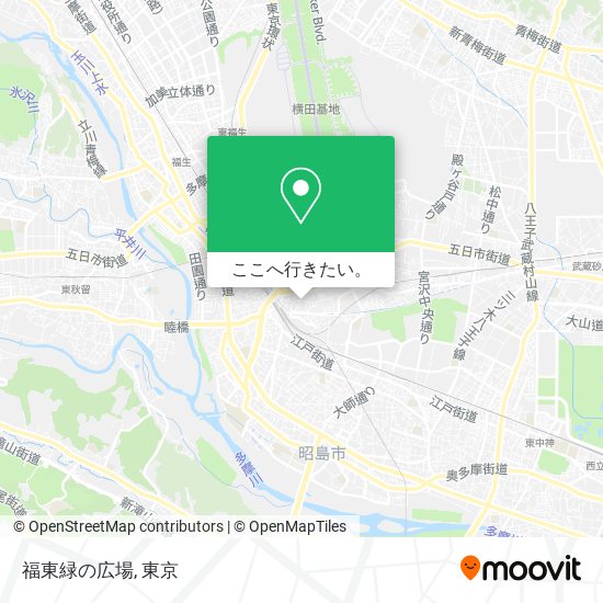 福東緑の広場地図