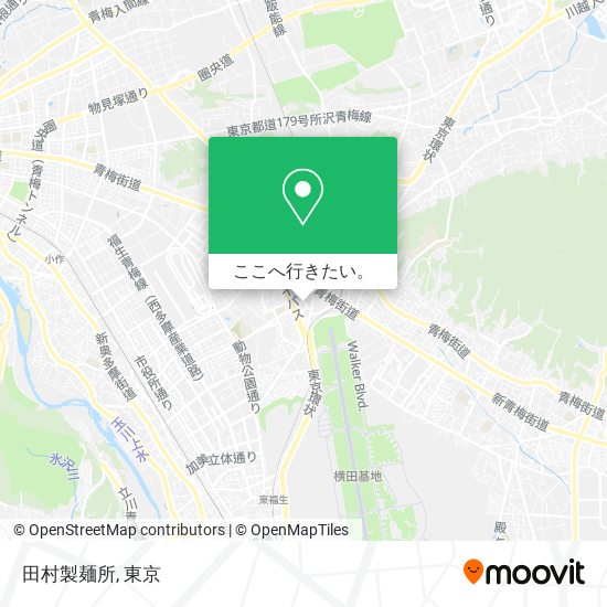 田村製麺所地図