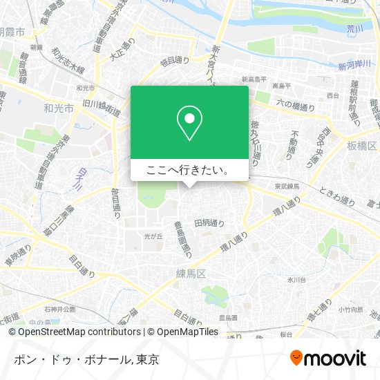 ポン・ドゥ・ボナール地図