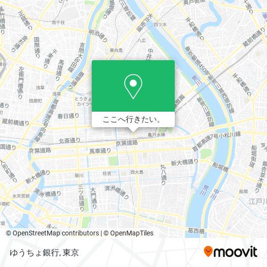 ゆうちょ銀行地図