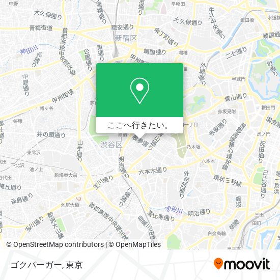 ゴクバーガー地図