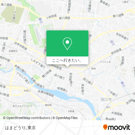 はまどうり地図