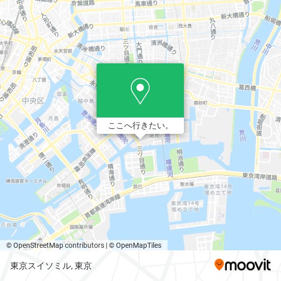 東京スイソミル地図