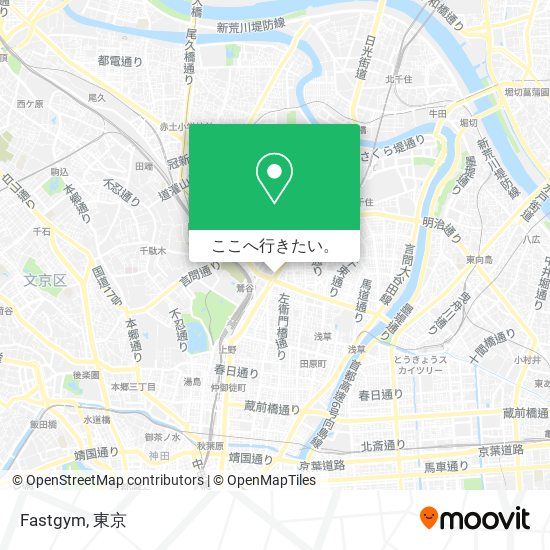 Fastgym地図