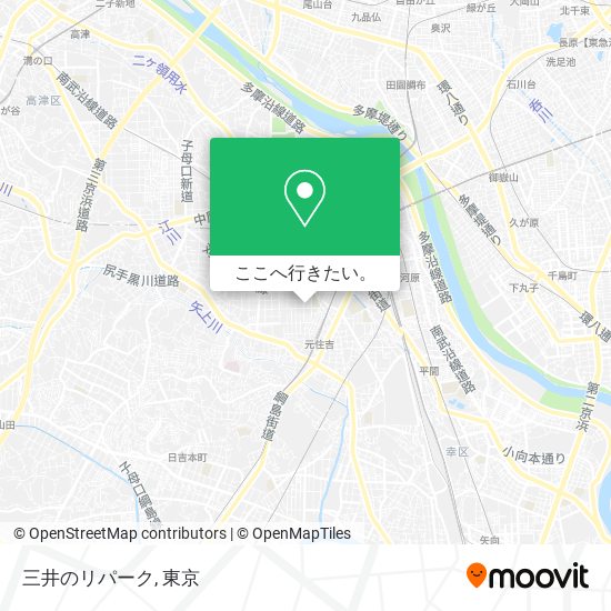 三井のリパーク地図