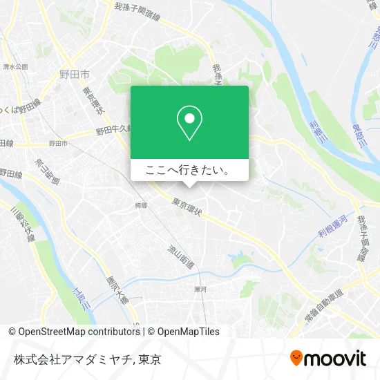 株式会社アマダミヤチ地図