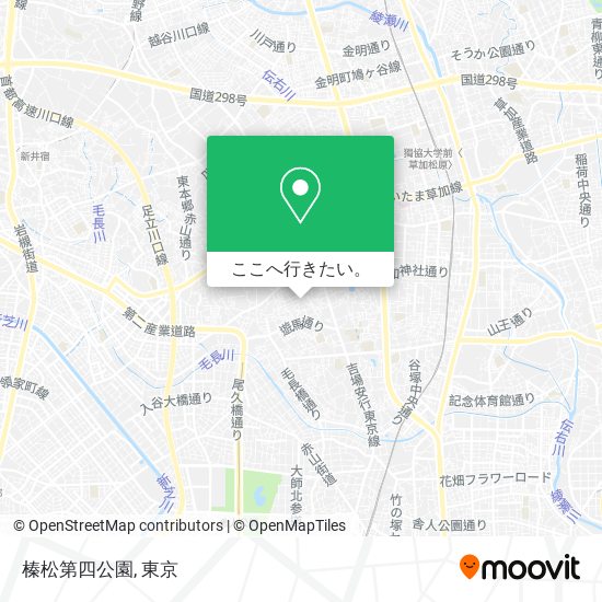 榛松第四公園地図