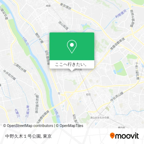 中野久木１号公園地図