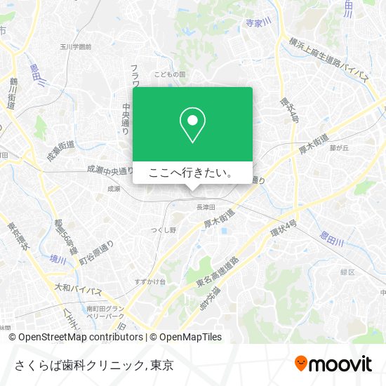 さくらば歯科クリニック地図