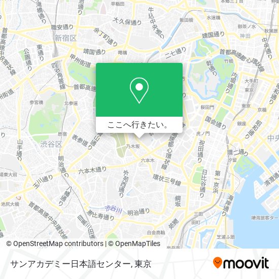 サンアカデミー日本語センター地図