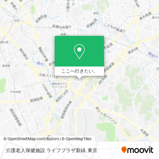 介護老人保健施設 ライフプラザ新緑地図