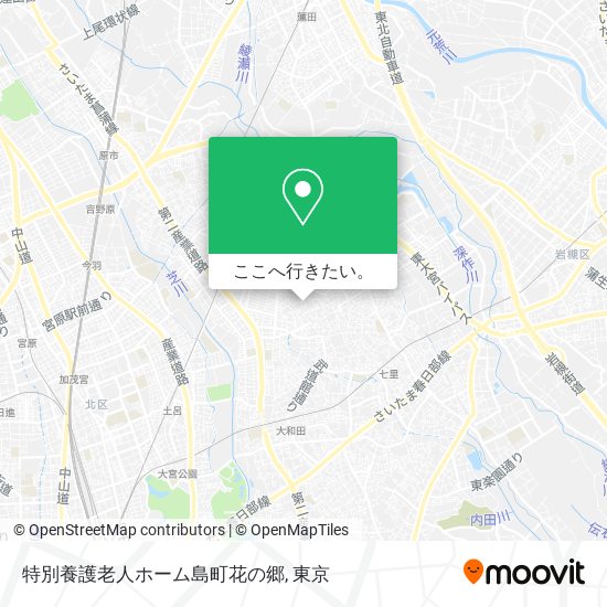 特別養護老人ホーム島町花の郷地図