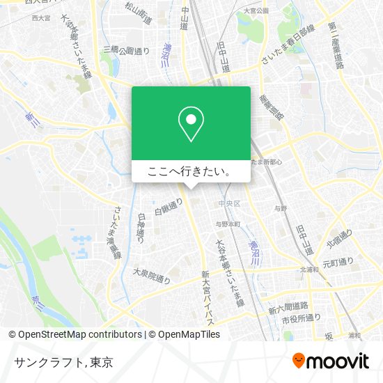 サンクラフト地図