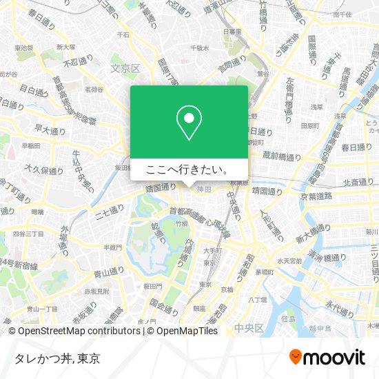 タレかつ丼地図