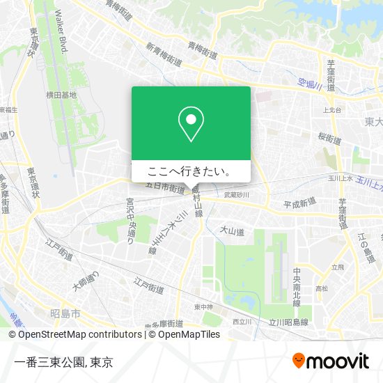 一番三東公園地図