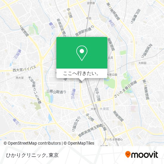 ひかりクリニック地図