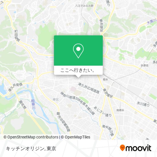 キッチンオリジン地図