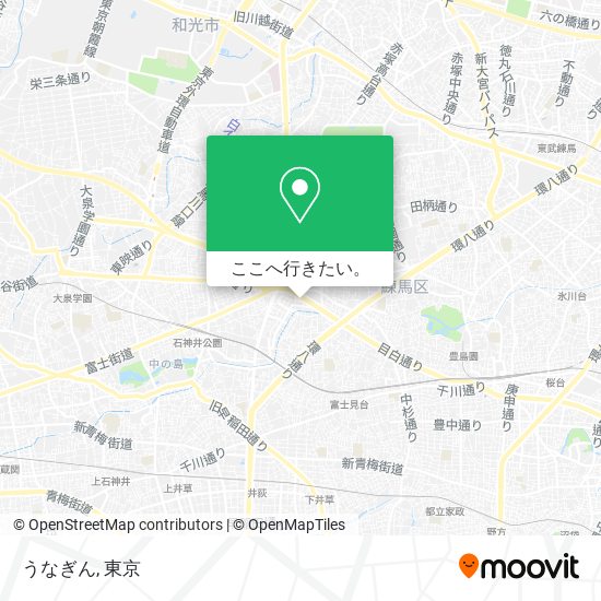 うなぎん地図