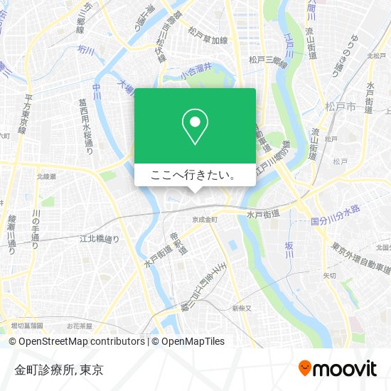 金町診療所地図