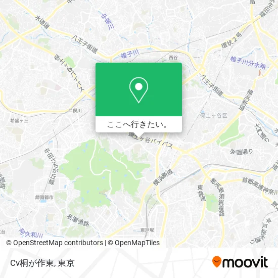 Cv桐が作東地図