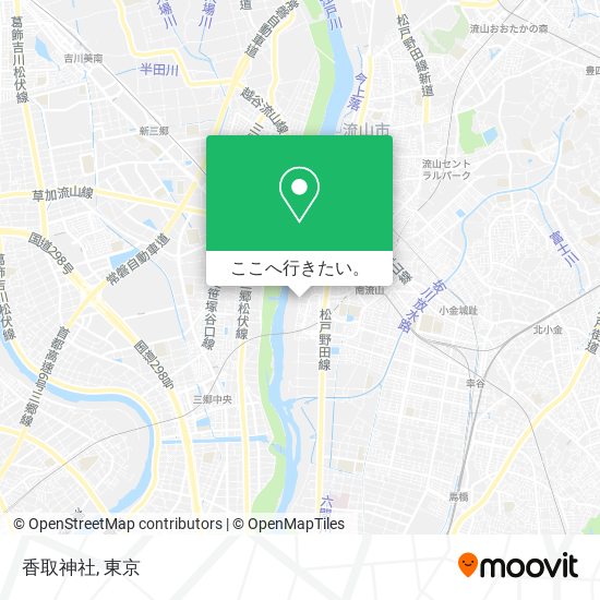 香取神社地図