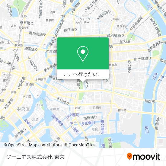 ジーニアス株式会社地図