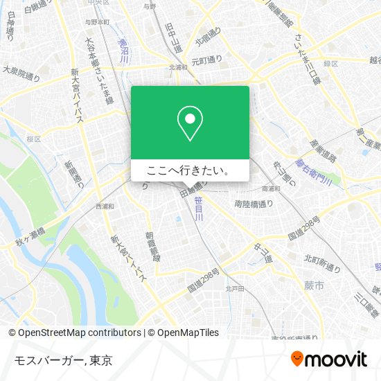 モスバーガー地図