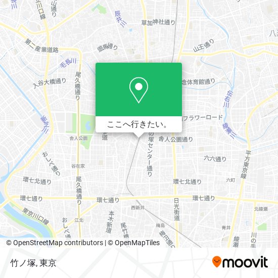 竹ノ塚地図