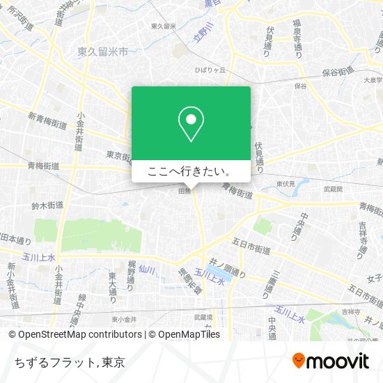 ちずるフラット地図