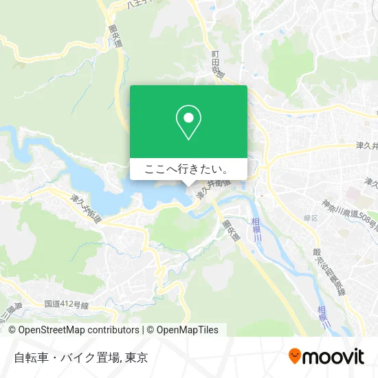 自転車・バイク置場地図