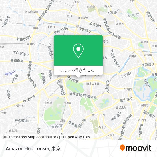 Amazon Hub Locker地図