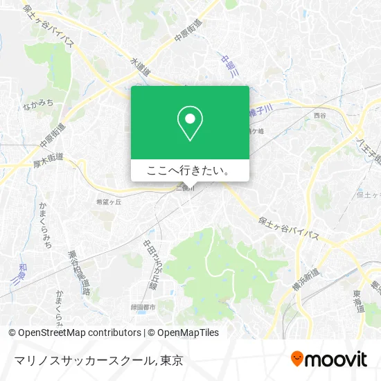 マリノスサッカースクール地図
