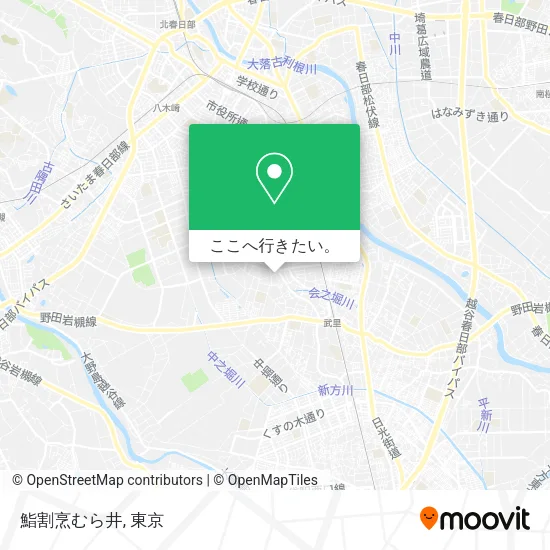 鮨割烹むら井地図