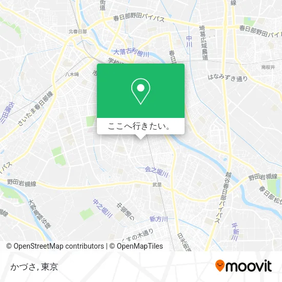 かづさ地図