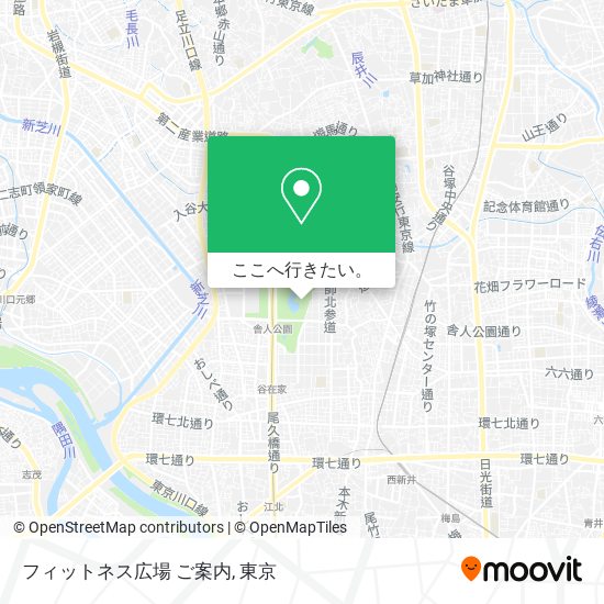 フィットネス広場 ご案内地図