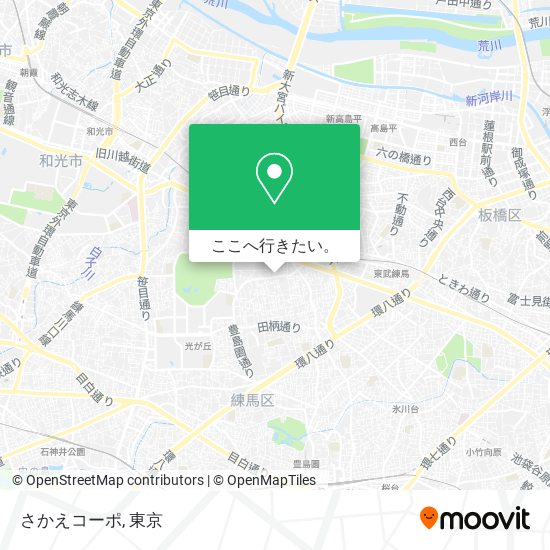 さかえコーポ地図