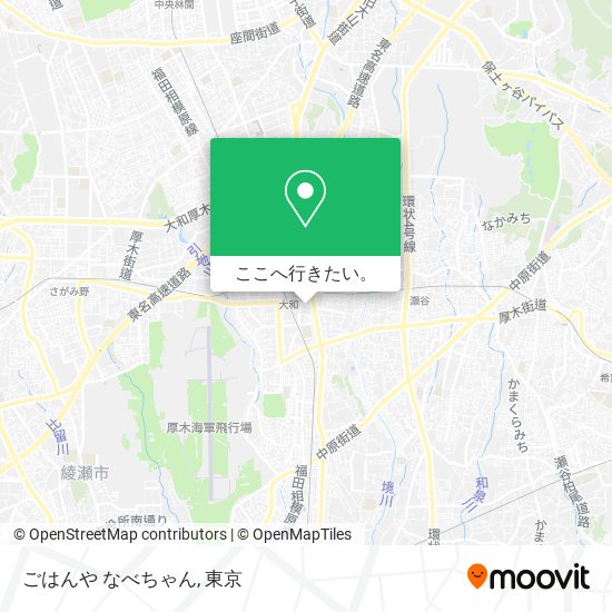 ごはんや なべちゃん地図