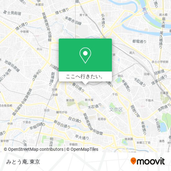 みとう庵地図