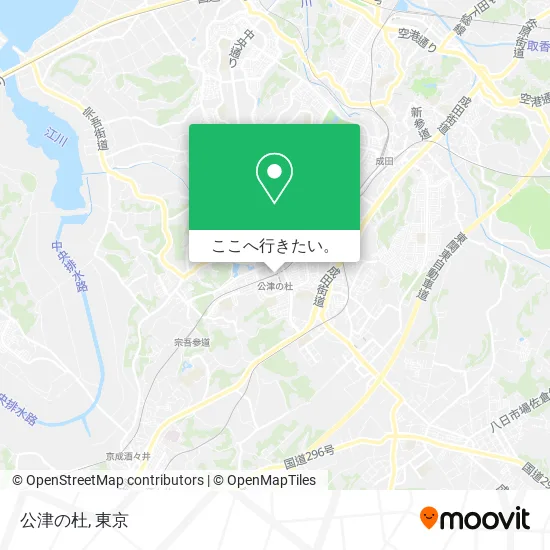 公津の杜地図