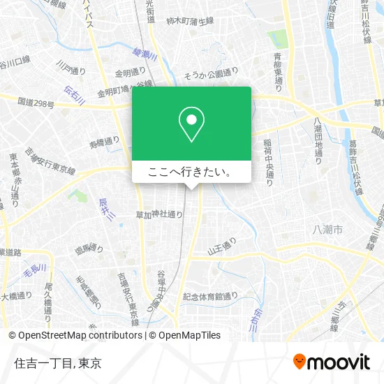 住吉一丁目地図