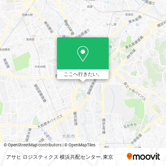 アサヒ ロジスティクス 横浜共配センター地図