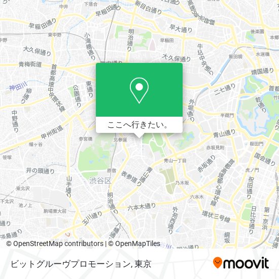 ビットグルーヴプロモーション地図