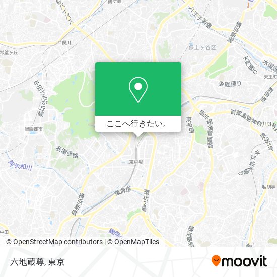六地蔵尊地図