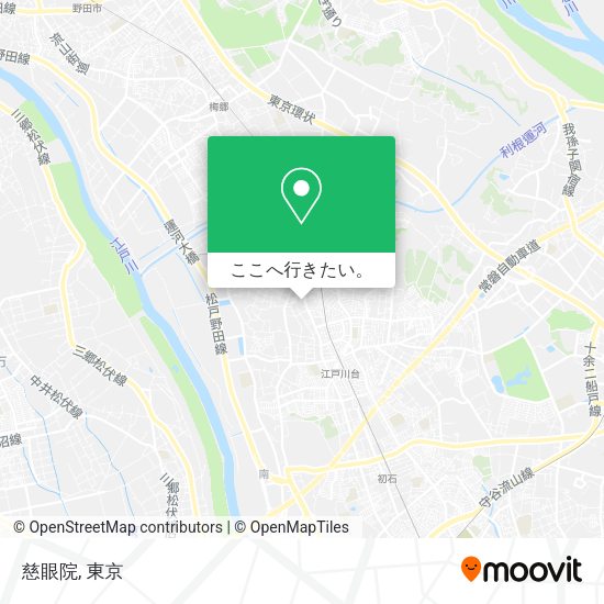 慈眼院地図