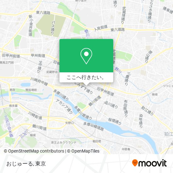 おじゅーる地図