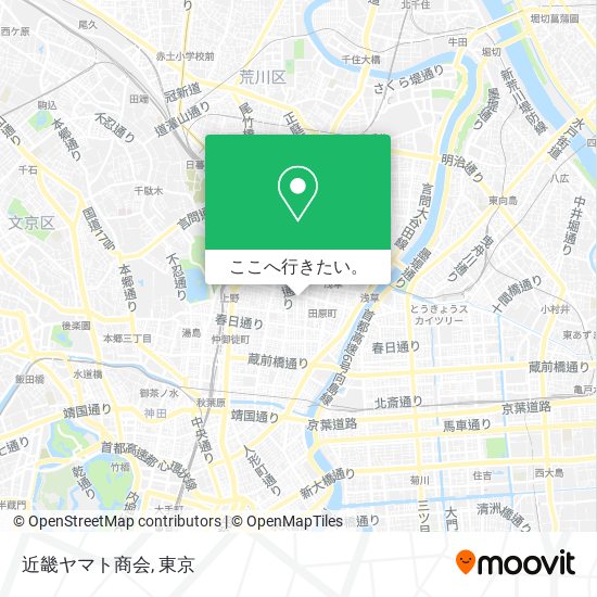 近畿ヤマト商会地図